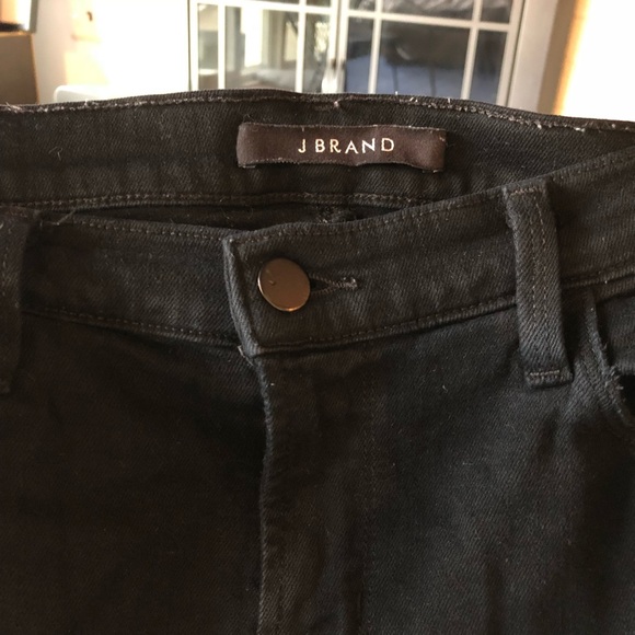 J. Brand stretch skinny ankle distressed jeans - Picture 5 of 8